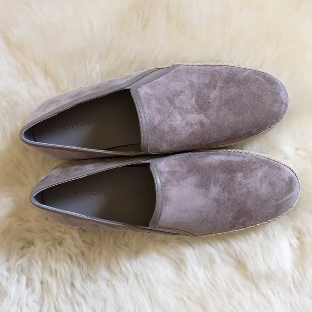 Vince Acker Suede Espadrille Sneaker - Picture 2 of 7